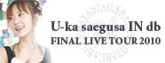 U-ka saegusa IN db FINAL LIVE TOUR 2010