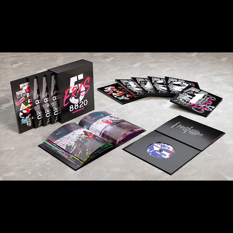 LIVE Blu-ray・DVD「B'z SHOWCASE 2020 -5ERAS 8820-」2021.8.25