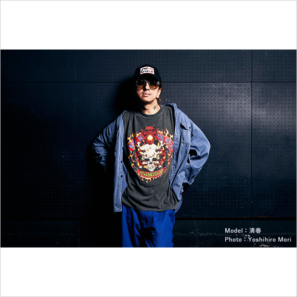 SAINT Mxxxxxx collaboration T-Shirt  ROCKROCK